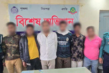 অপহৃত চেয়ারম্যান উদ্ধার, গ্রেফতার ৬