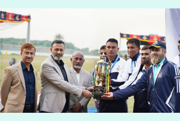 আন্তঃবাহিনী ভলিবল প্রতিযোগিতার সমাপনী ও পুরস্কার বিতরণী অনুষ্ঠিত