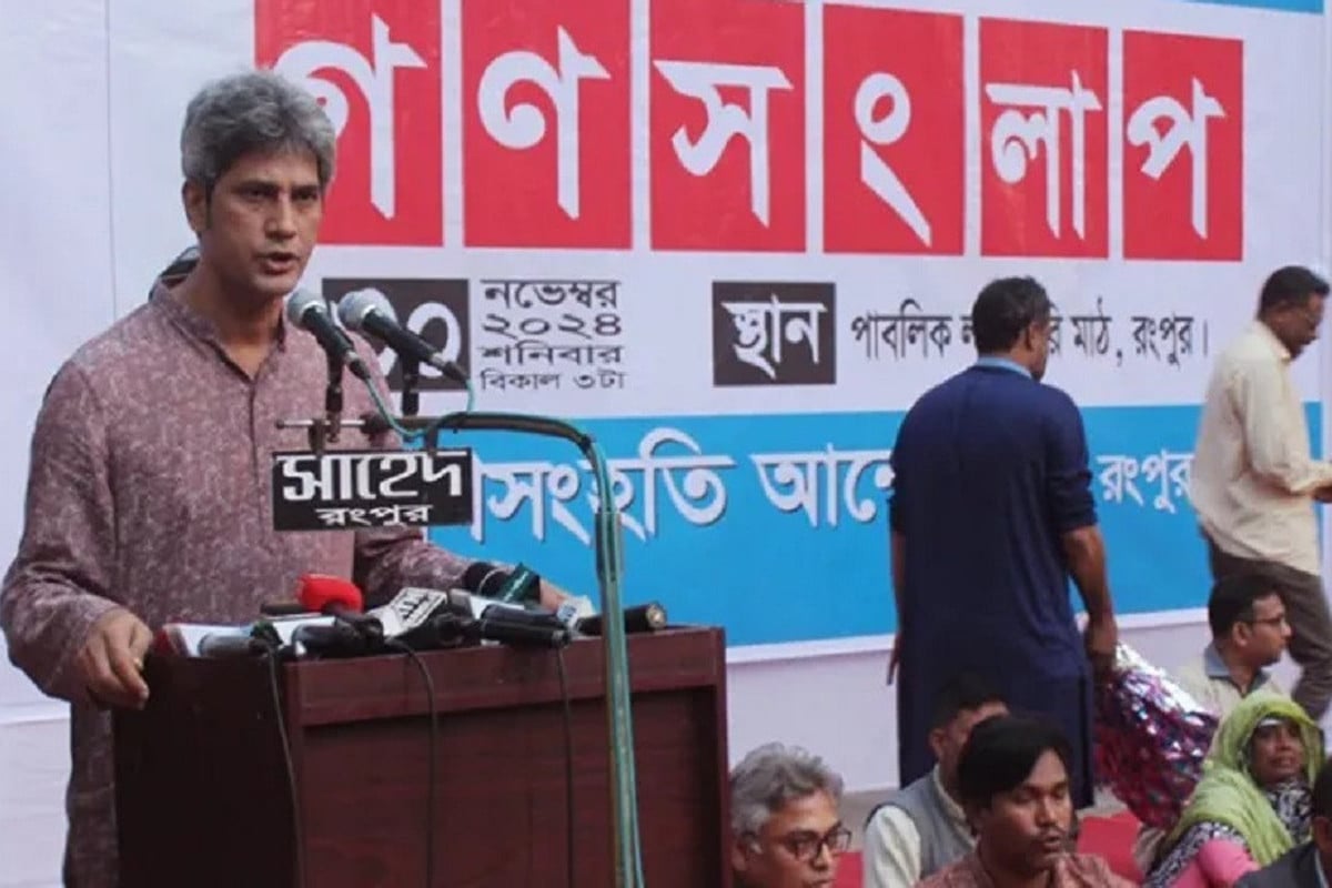 অভ্যুত্থানকে কালিমালিপ্ত করতে পতিত ফ্যাসিস্টরা মাতম শুরু করেছে : জোনায়েদ সাকি