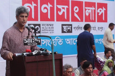 অভ্যুত্থানকে কালিমালিপ্ত করতে পতিত ফ্যাসিস্টরা মাতম শুরু করেছে : জোনায়েদ সাকি