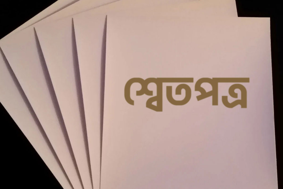 ‘অর্থনীতির শ্বেতপত্র’ প্রকাশ কাল