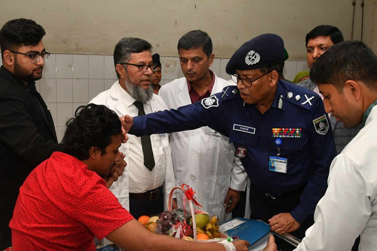 ছাত্র-জনতার অবদানেই জনগণ মুক্ত বাতাসে নিশ্বাস নিচ্ছে : আইজিপি