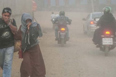 আজ অস্বাস্থ্যকর ঢাকার বাতাস, বিশ্বে চতুর্থ