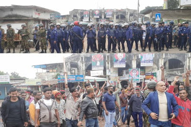 বাগেরহাটে বাস টার্মিনাল দখল নিয়ে বিএনপির দুই পক্ষের সশস্ত্র মহড়া