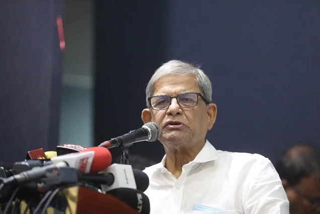 আগরতলায় সহকারী হাইকমিশনে হামলার ঘটনায় মির্জা ফখরুলের নিন্দা