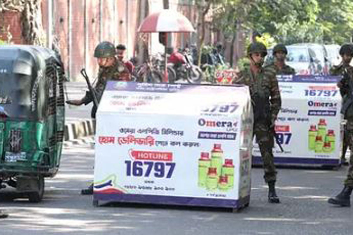 রাজধানীতে ভারতীয় দূতাবাস এলাকায় নিরাপত্তা জোরদার