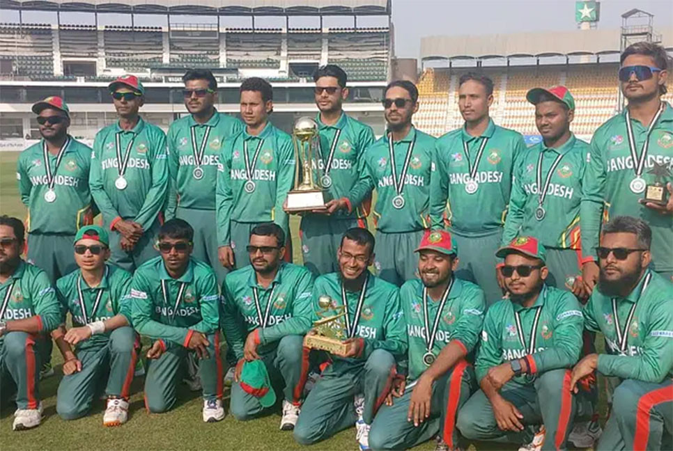 দৃষ্টিহীনদের বিশ্বকাপে রানার্সআপ হওয়ায় ড. ইউনূসের অভিনন্দন