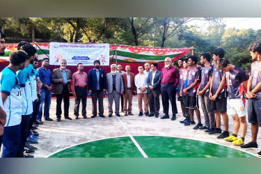 শাবিপ্রবিতে ভলিবল টুর্নামেন্টের উদ্বোধন
