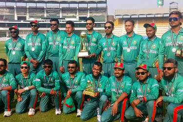 দৃষ্টিহীনদের বিশ্বকাপে আবারও রানার্সআপ বাংলাদেশ