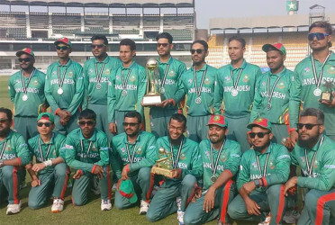 দৃষ্টিহীনদের বিশ্বকাপে রানার্সআপ হওয়ায় ড. ইউনূসের অভিনন্দন