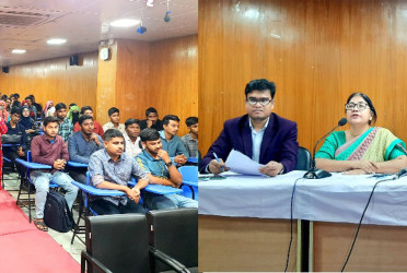 ববিতে উদ্ভিদবিজ্ঞান বিভাগের শিক্ষক-শিক্ষার্থীদের সাথে উপাচার্যের মতবিনিময়