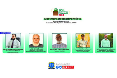 বশেমুরকৃবিতে মৃত্তিকা সামিট: মাটি সংরক্ষণে নতুন দিগন্ত উন্মোচন