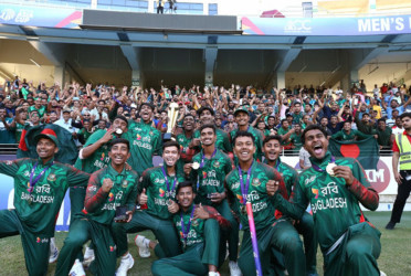 এশিয়া কাপ বিজয়ী যুবাদের জন্য ৫০ লাখ টাকা পুরস্কার ঘোষণা