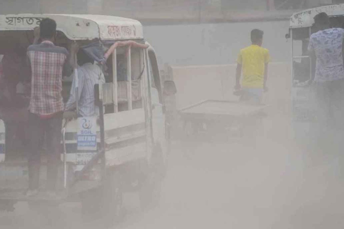 আজ ঢাকার বায়ু খুব অস্বাস্থ্যকর