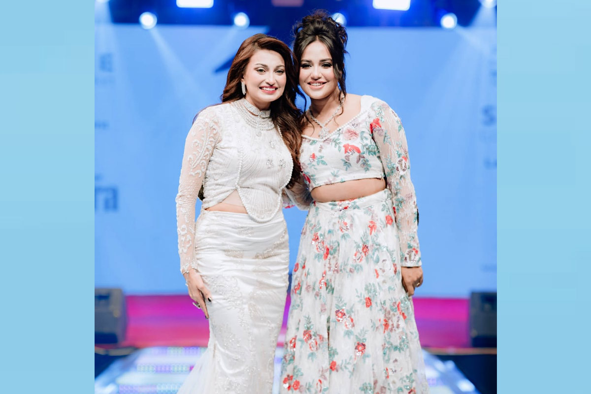 শুভেচ্ছা দূত রাজ রিপা ও সামিরা খান মাহি