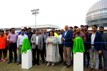 এআইইউবিতে ইনডোর গেমস উদ্বোধন
