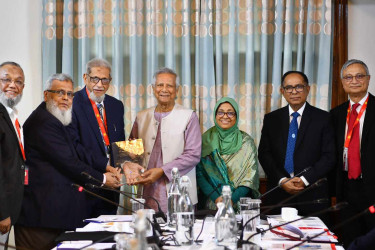 এসএফও প্রতিনিধিদলের সঙ্গে প্রধান উপদেষ্টার বৈঠক