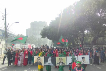 বৈষম্যবিরোধী ছাত্র আন্দোলনের বিজয় র‍্যালি শুরু
