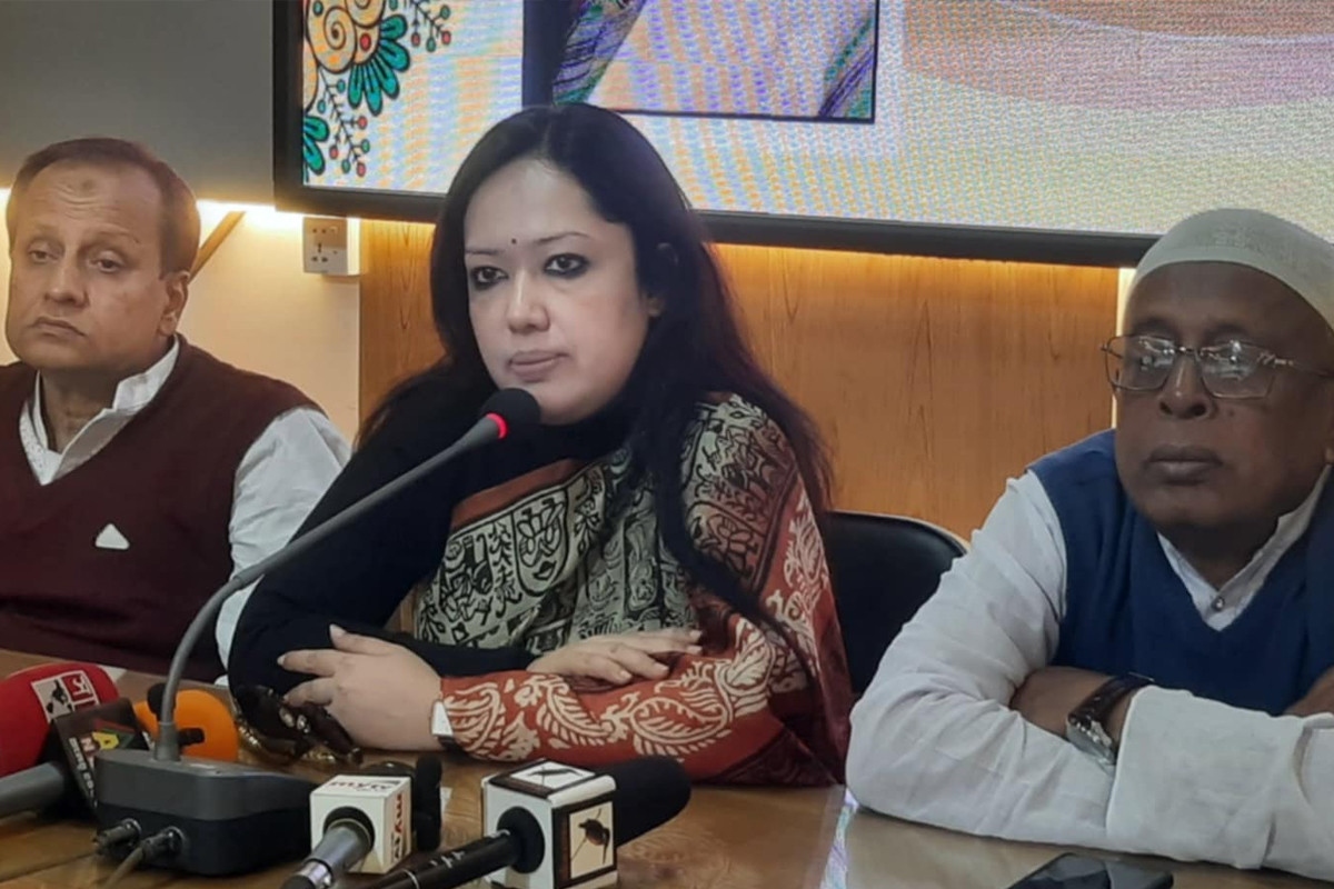 নির্বাচনে আ. লীগের অংশগ্রহণের বিষয়টি সুরাহা হওয়া উচিত : রুমিন ফারহানা