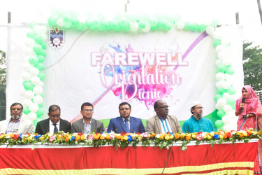 নোবিপ্রবি ফার্মেসী বিভাগের ফেয়ারওয়েল অরিয়েন্টেশন অনুষ্ঠিত