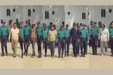 জুলাই গণহত্যা : পুলিশের সাবেক ৫ কর্মকর্তা ট্রাইব্যুনালে