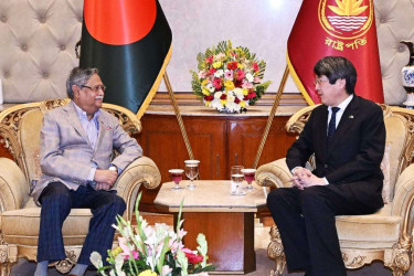 রাষ্ট্রপতির সঙ্গে জাপানের রাষ্ট্রদূতের বিদায়ী সাক্ষাৎ