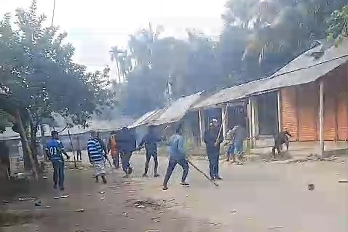 লক্ষ্মীপুরে বিএনপির দুই গ্রুপের সংঘর্ষে আহত ১৫