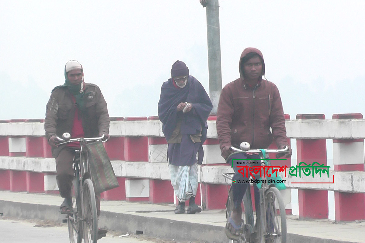 কুড়িগ্রামে ক্রমেই বাড়ছে শীতের প্রকোপ, বিপাকে শ্রমজীবীরা