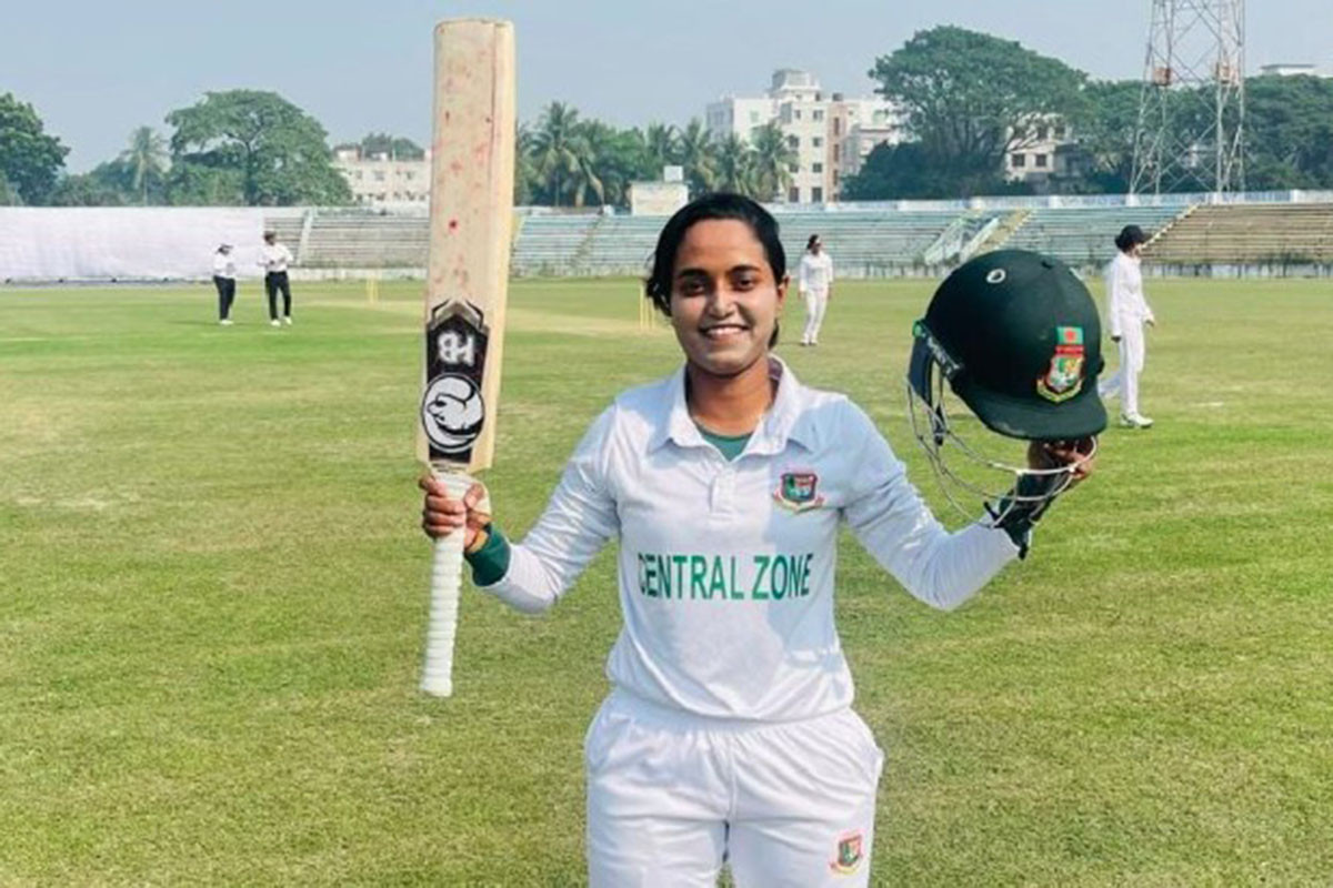 নারী ক্রিকেটে জ্যোতির ইতিহাস