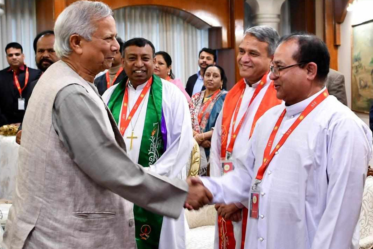 ধর্মের বাণী নিজের মধ্যে স্থাপন করতে হবে : ড. ইউনূস
