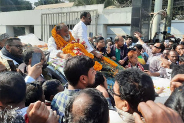 কাশিমপুর কারাগার থেকে মুক্তি পেলেন বিএনপি নেতা পিন্টু