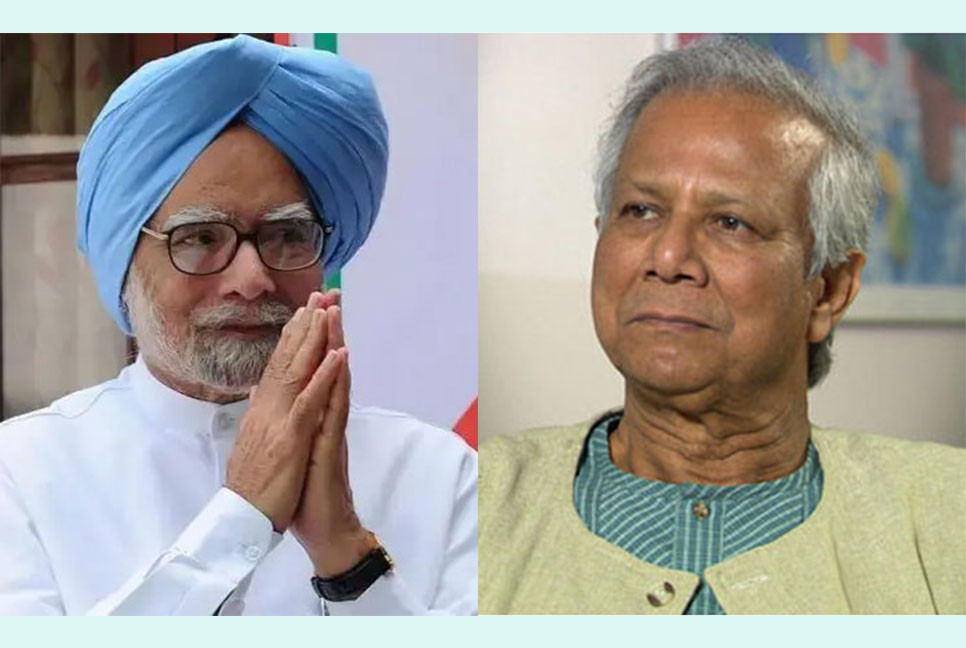 মনমোহন সিংয়ের মৃত্যুতে প্রধান উপদেষ্টার শোক