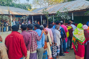 বেতগাড়িতে গোপন ব্যালটে ভোট দিয়ে নেতা নির্বাচন বিএনপির
