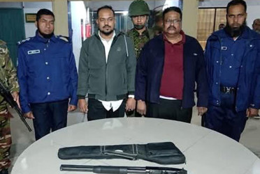 যৌথবাহিনীর অভিযানে জাসদ নেতা মিন্টু অস্ত্রসহ গ্রেফতার