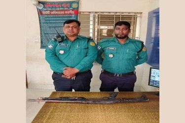 উত্তরায় শটগান উদ্ধার