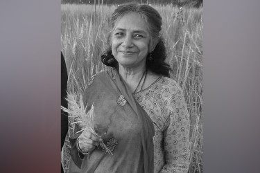 গয়েশ্বর চন্দ্রের স্ত্রীর মৃত্যু