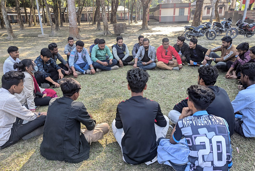 হাতীবান্ধায় বসুন্ধরা শুভসংঘের কমিটির সদস্যদের পরিচিতি ও মতবিনিময় সভা