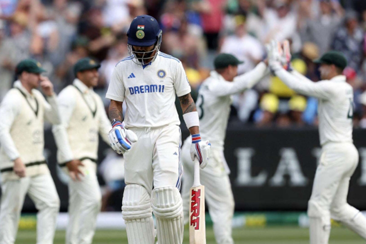 মেলবোর্ন টেস্টে হারের শঙ্কায় ভারত