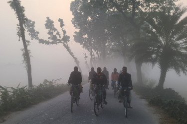 রংপুরে শীতে কাবু জনজীবন