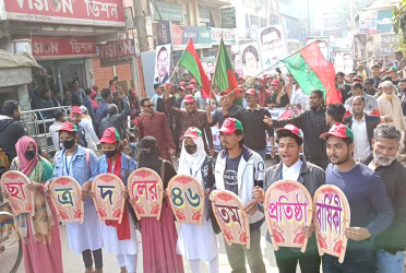 মুকসুদপুরে ছাত্রদলের প্রতিষ্ঠাবার্ষিকী পালিত