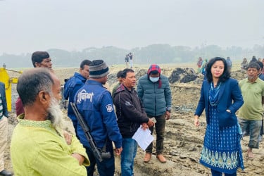 গাজীপুরে কৃষি জমির মাটি কাটার অপরাধে জরিমানা