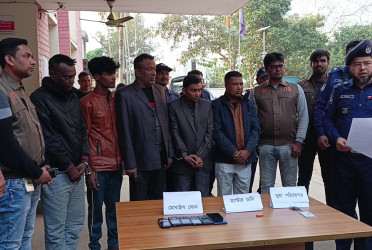 চুয়াডাঙ্গায় আন্তঃজেলা ইজিবাইক চোর চক্রের ৫ সদস্য গ্রেফতার