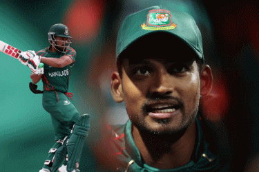 টি-টোয়েন্টির নেতৃত্ব ছাড়লেন শান্ত?