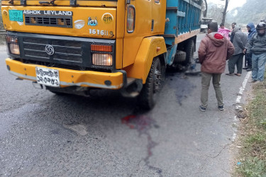 খাগড়াছড়িতে ট্রাকচাপায় মোটরসাইকেল আরোহী নিহত