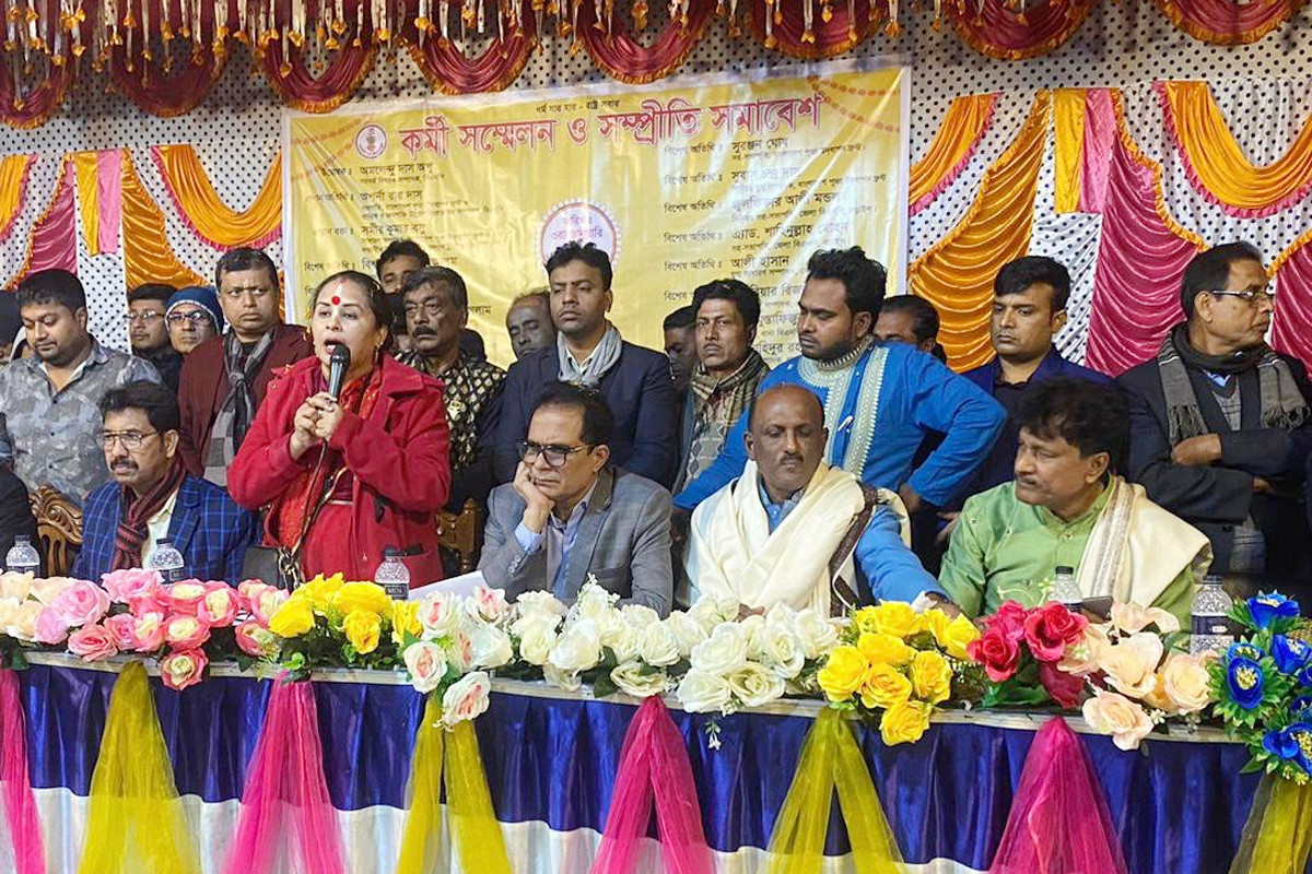 সম্প্রীতির দেশ গড়তে সবাইকে এক সঙ্গে কাজ করতে হবে : অপর্ণা রায়