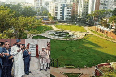 জাতিসংঘ পার্ক এখন জুলাই স্মৃতি উদ্যান