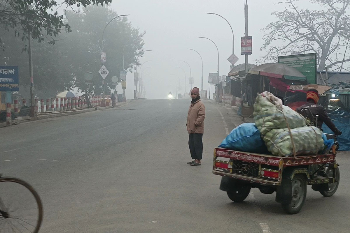শৈত্যপ্রবাহে নাকাল চুয়াডাঙ্গাবাসী