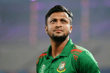 আন্তর্জাতিক ক্রিকেটে নিষিদ্ধ ‘বোলার’ সাকিব