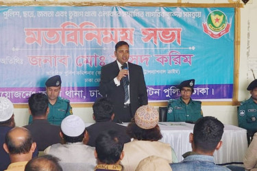 ‌‘থানায় সেবা নিতে কোনো ধরনের তদবিরের প্রয়োজন নেই’