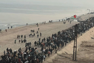 ঘরে ফিরছে লাখ লাখ বাস্তুচ্যুত ফিলিস্তিনি